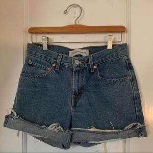 Levi’s Denim Cutoff Shorts
